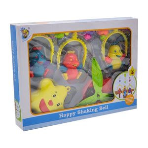 آویز تخت کودک مدل جوجو های بامزه polishi happy shaking bell