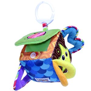 آویز عروسکی لمیز مدل peekaboo surprise cube