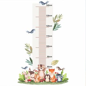 استیکر اندازه گیری قد کودک راتیانا مدل جنگل حیوانات 2