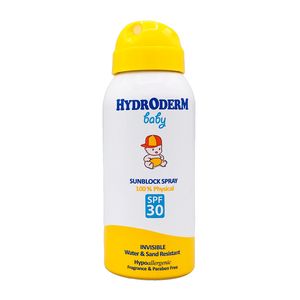 اسپری ضدآفتاب کودک هیدرودرم مدل spf30 حجم 100 میلی لیتر