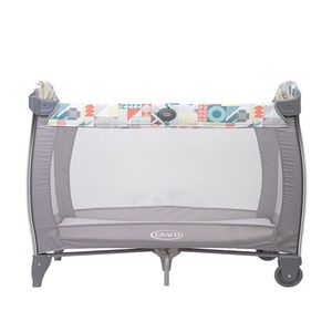 تخت وپارک کودک گراکو مدل patchwork