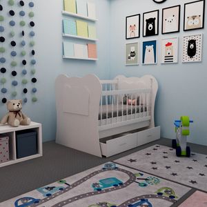 تختخواب کودک اعیان مدل fh405