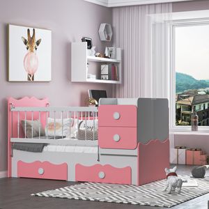 تختخواب کودک اعیان مدل fh890 سایز 180 × 80
