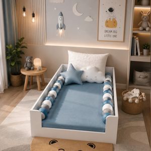 تختخواب کودک مدل k22 سایز 130 × 70 سانتی متر