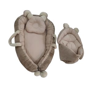 تشک غلت گیر نوزاد مدل گارددار خرسی مجموعه ۲ عددی