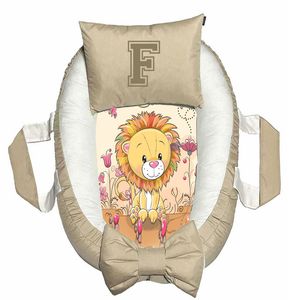 تشک غلت گیر نوزاد پادآفرین مدل شیر طرح حرف f