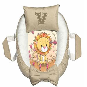 تشک غلت گیر نوزاد پادآفرین مدل شیر طرح حرف v