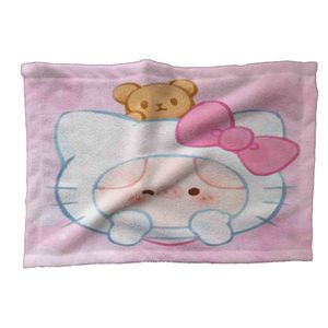 حوله کودک مدل هلو کیتی خوک کیوت کد tw68 سایز 30x40 سانتی متر