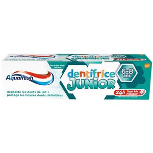 خمیر دندان آکوافرش مدل dentifrice junior حجم 50 میلی لیتر