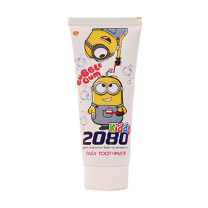 خمیر دندان کودک بیست هشتاد 2080 مدل bubble gum وزن 75 گرم