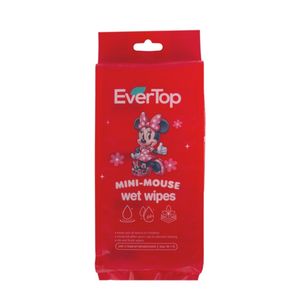 دستمال مرطوب کودک اورتاپ مدل mini mouse مجموعه 8 عددی