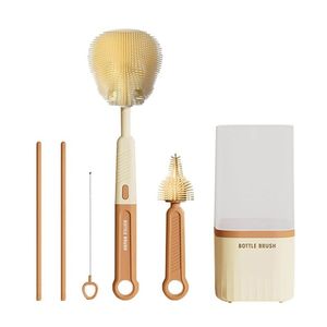 ست برس شیشه شوی مدل nursing bottle brush مجموعه 7 عددی