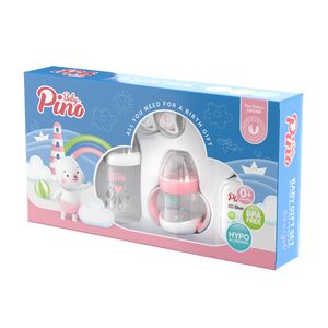 ست بهداشتی کودک پینوبیبی مدل baby girl gift set مجموعه 7 عددی
