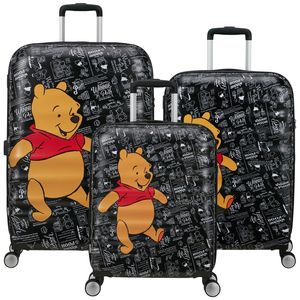 ست سه تکه چمدان کودک امریکن توریستر مدل pooh 31c
