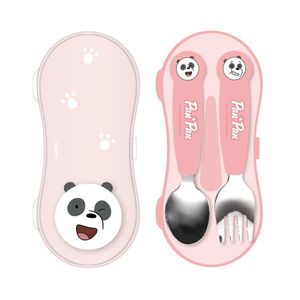 ست قاشق چنگال کودک مینیسو مدل panda