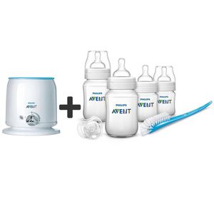 ست نوزادی اونت مدل scd371_60 به همراه گرمکن شیشه شیر