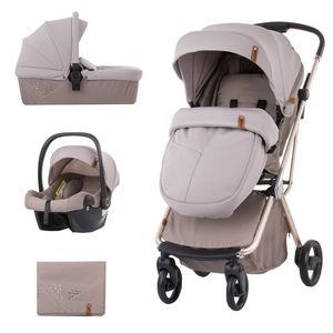 ست کالسکه و کریر چیپولینو مدل piruet 3 in 1 مجموعه 4 عددی
