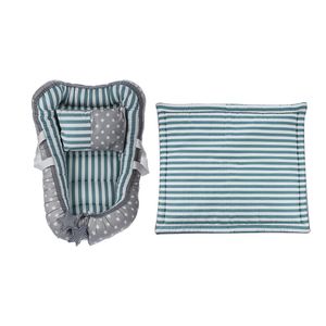 سرویس 3 تکه خواب نوزادی رها مدل stripes and stars