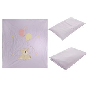 سرویس 3 تکه لحاف کودک مدل bear and balloon