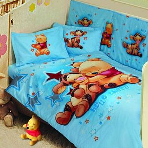 سرویس 8 تکه لحاف نوزادی پرکا مدل baby sweet pooh