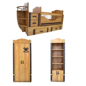سرویس تخت خواب و کمد کودک مدل viking
