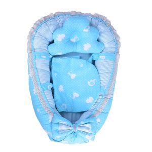 سرویس خواب 3 تکه نوزادی ژینورا مدل blue dumbo