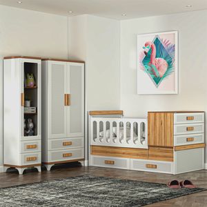 سرویس خواب کودک و نوزاد  اعیان مدل fh903 مجموعه سه عددی