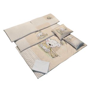 سرویس روتختی 7 تکه کودک مامزکیوتی مدل کوآلاکرم sk89