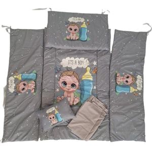 سرویس روتختی کودک و نوزاد ست 6 تکه کد b007
