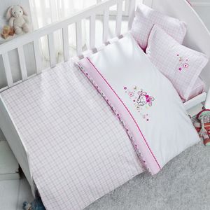 سرویس ملحفه 4 تکه نوزاد لومانا مدل bunny