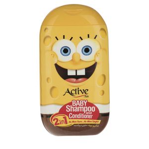 شامپو بچه اکتیو مدل sponge bob مقدار 280 گرم