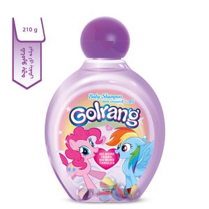 شامپو بچه گلرنگ مدل purple مقدار 210 گرم