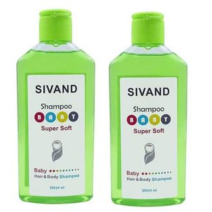 شامپو سر و بدن کودک سیوند مدل super soft حجم 200 میلی لیتر مجموعه 2 عددی