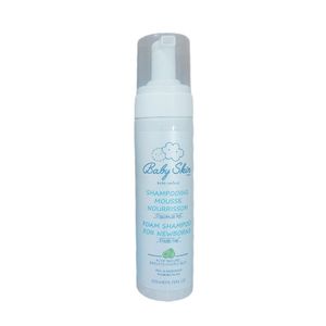شامپو نوزادان بیبی اسکین مدل foam حجم 200 میلی لیتر