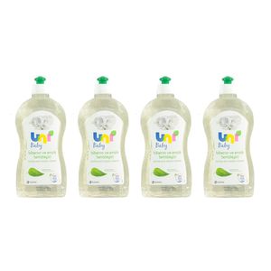 شوینده شیشه شیر کودک یونی مدل  u2008429.4 حجم 500 میلی لیتر بسته 4 عددی