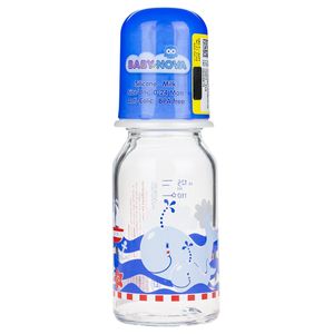 شیشه شیر بیبی نوا مدل dolphin ظرفیت 125 میلی لیتر