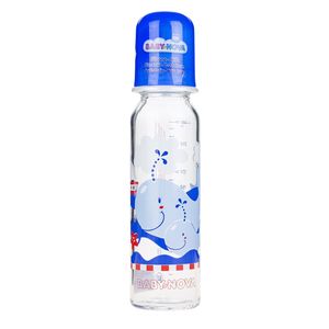 شیشه شیر بیبی نوا مدل dolphin ظرفیت 240 میلی لیتر