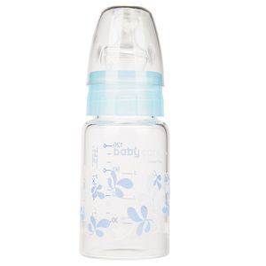شیشه شیر بیبی کر مدل 178flower ظرفیت 120 میلی لیتر