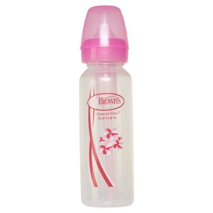 شیشه شیر دکتر براونز طرح قلب گنجایش 240 میلی لیتر