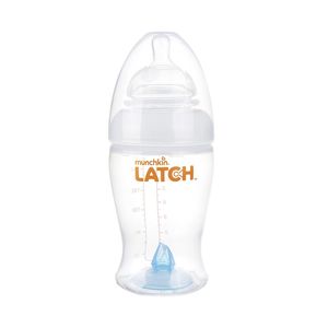 شیشه شیر ضد نفخ مانچکین مدل latch ظرفیت 240 میلی لیتر