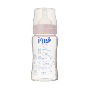 شیشه شیر فیروز مدل pyrex ظرفیت 220 میلی لیتر