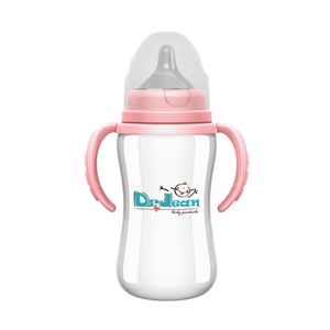 شیشه شیر پلی کربنات دکتر جین مدل b13 دسته دار ظرفیت210 میلی لیتر