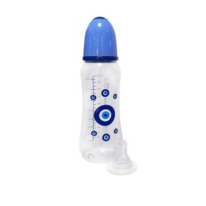 شیشه شیر کمرو مدل چشم نظر کد 4301c ظرفیت 240 میلی لیتر
