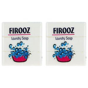 صابون لباسشویی فیروز مدل a10 وزن 120 گرم 2 بسته 3 عددی
