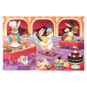 فرش ماشینی محتشم طرح کودک کد 100211