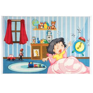 فرش ماشینی محتشم طرح کودک کد 100248