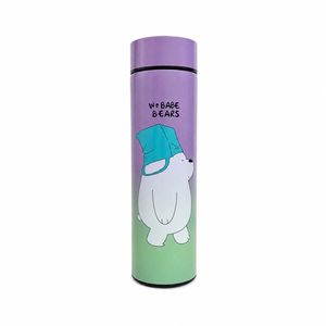 فلاسک کودک مدل خرس با نمایشگر دما soosoo12 گنجایش 0.50 لیتر