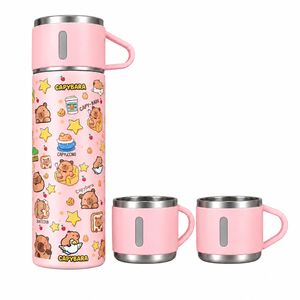 فلاسک کودک مدل کاپی‌بارا سه فنجانه گنجایش 0.5 لیتر