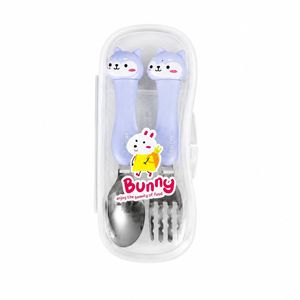قاشق و چنگال مدل  bunny