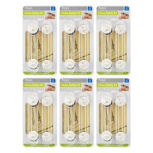 قفل درب کابینت مدل home safety kit شش بسته 4 عددی